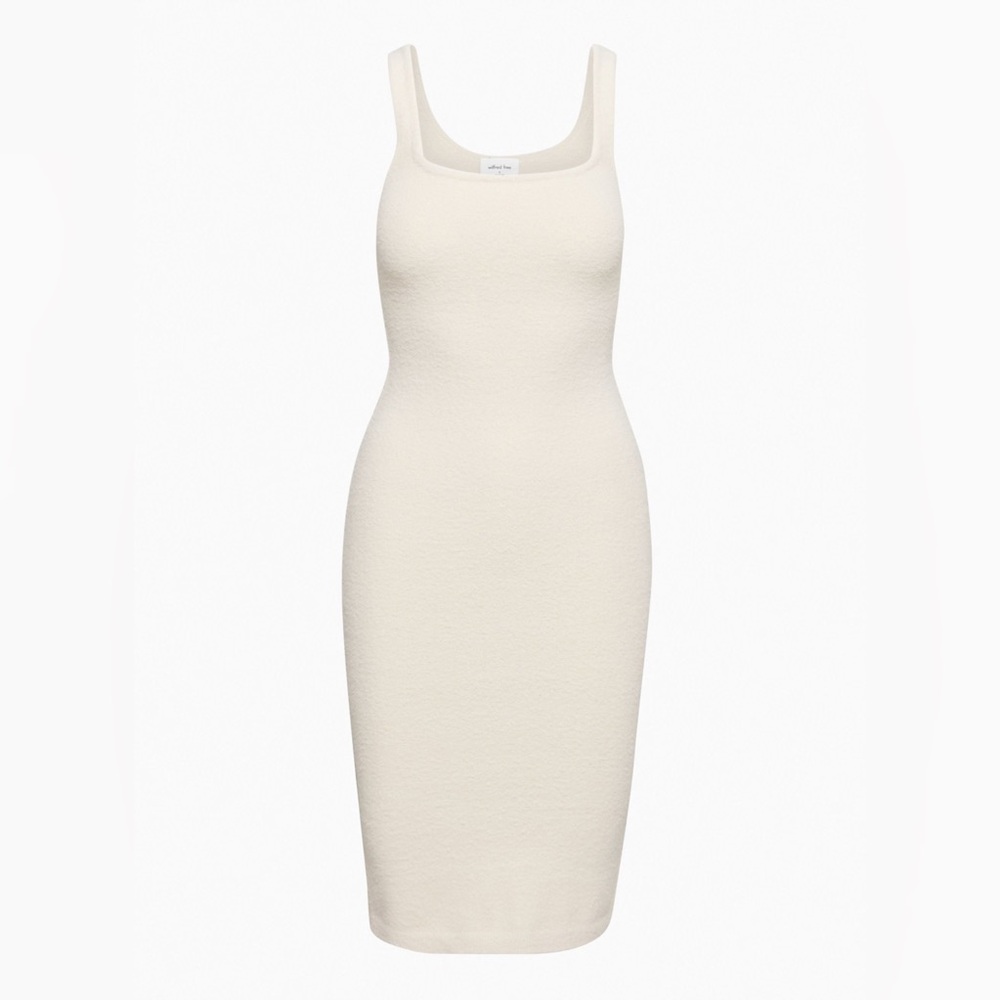 COPY - TWO PIECE SET Aritzia Wilfred Free Hush Knit Tank Dress WITH Cardigan Se… - Picture 3 of 16